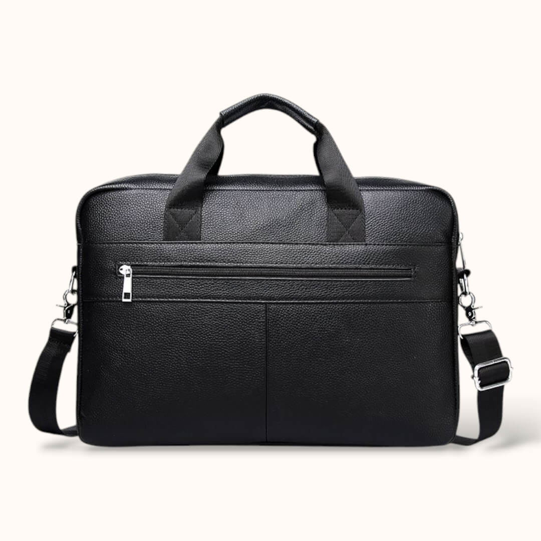 Sacoche en cuir véritable pour ordinateur - Tatum
