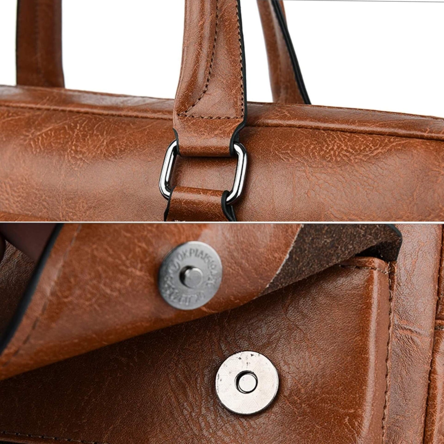 Sacoche de bureau en cuir - Lancet