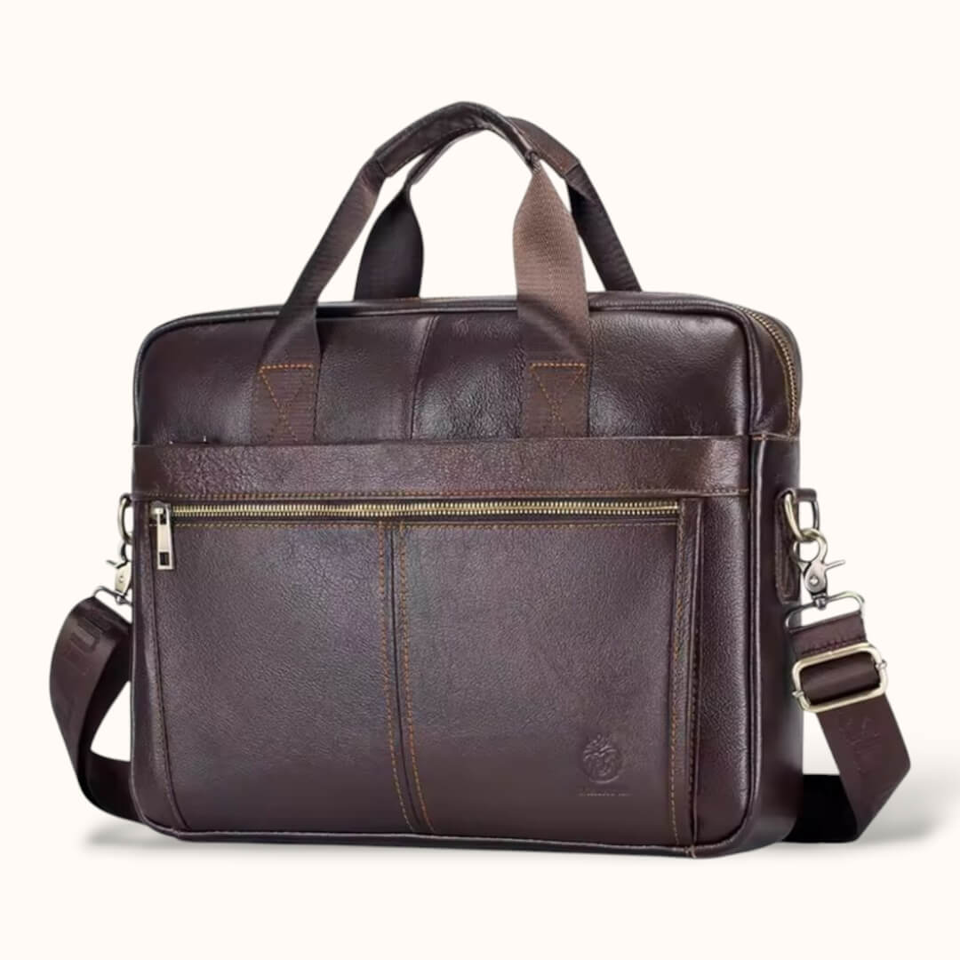 Sacoche en cuir véritable pour ordinateur - Tatum