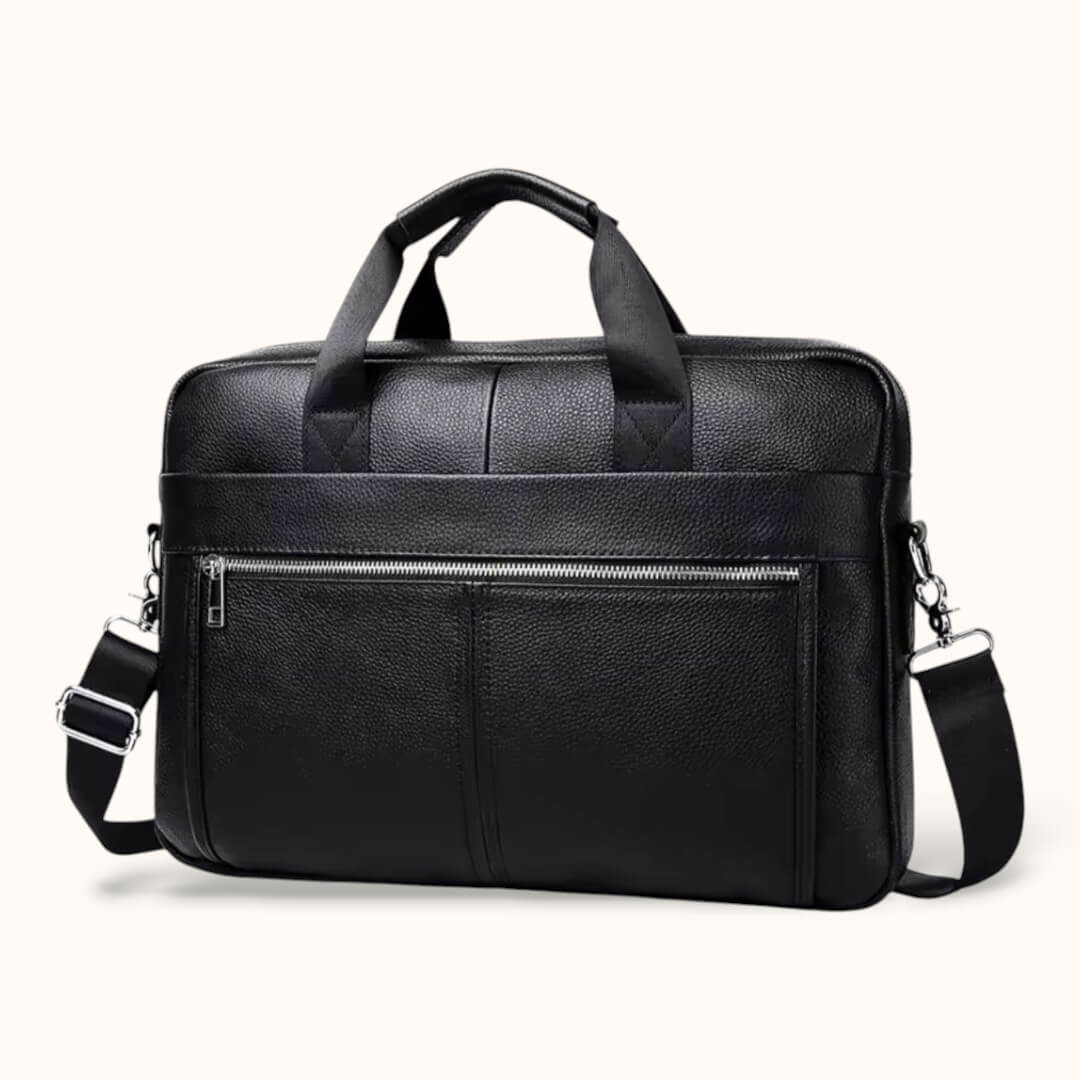 Sacoche en cuir véritable pour ordinateur - Tatum