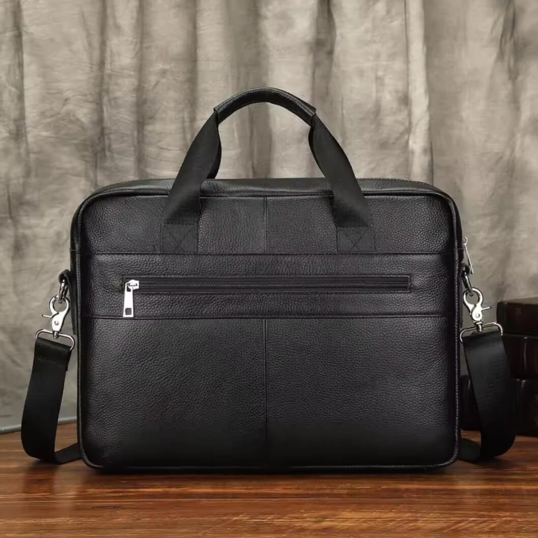 Sacoche en cuir véritable pour ordinateur - Tatum