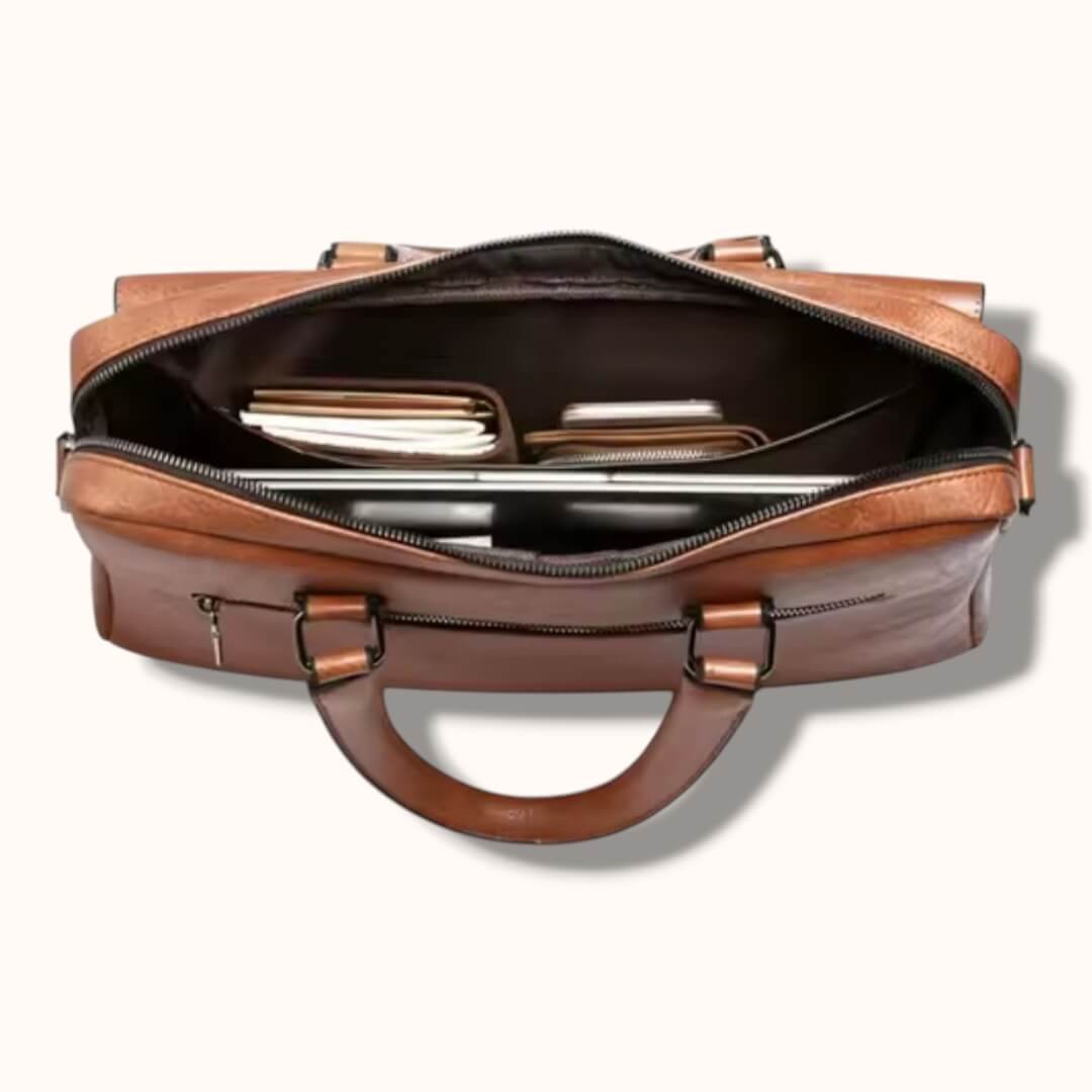 Sacoche de bureau en cuir - Lancet