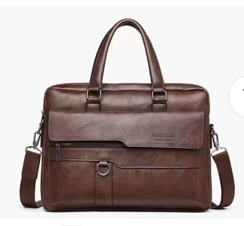Sacoche de bureau en cuir - Lancet