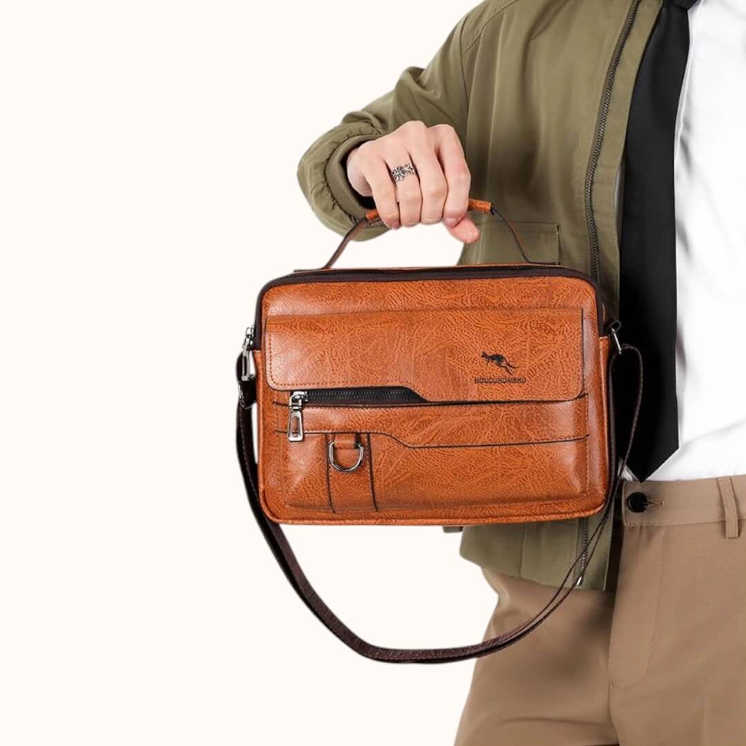 Sacoche en cuir de luxe - Brand