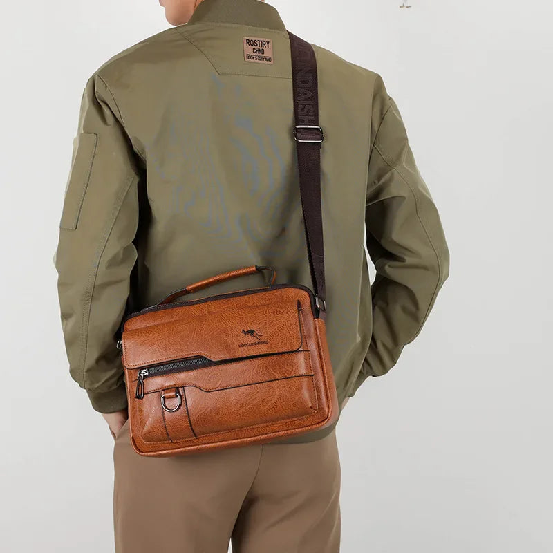 Sacoche en cuir de luxe - Brand