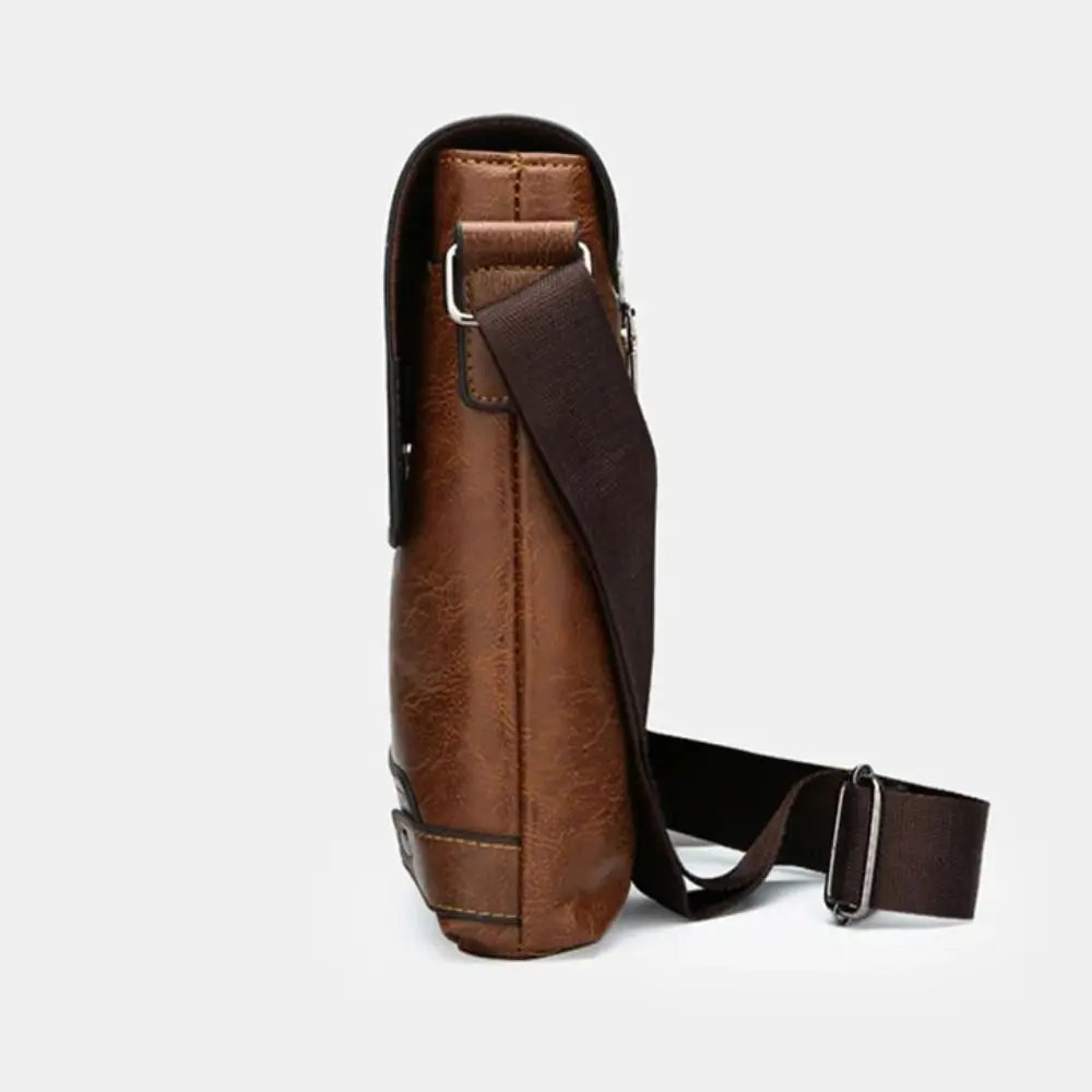 Sacoche pour ordinateur en cuir - Bénie