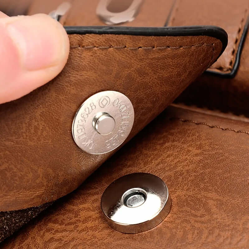 Sacoche ordinateur en cuir véritable - Nicco
