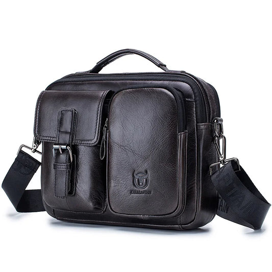 Sacoche ordinateur en cuir véritable - Nicco