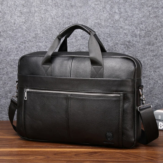 Sacoche en cuir véritable pour ordinateur - Tatum