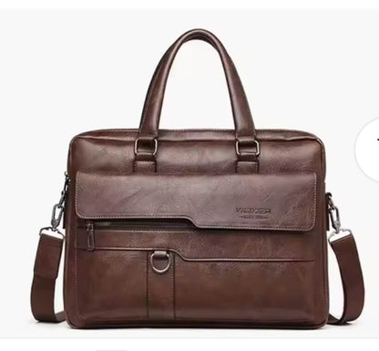 Sacoche de bureau en cuir - Lancet